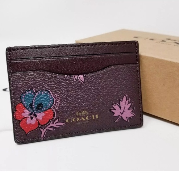 Coach Accessories - Authentic COACH Leather Coated Credit card holder.